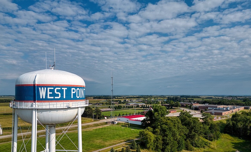 West_Point,_Nebraska_Water_Tower City of West Point